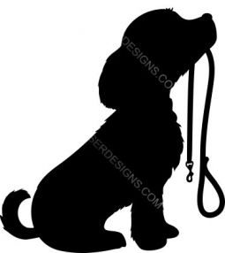 Puppy Silhouette